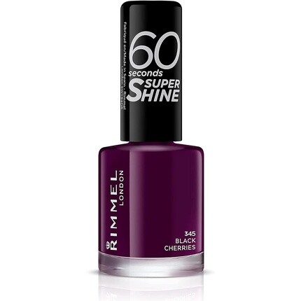 

60 Seconds Super Shine 8 мл - Черная вишня, Rimmel