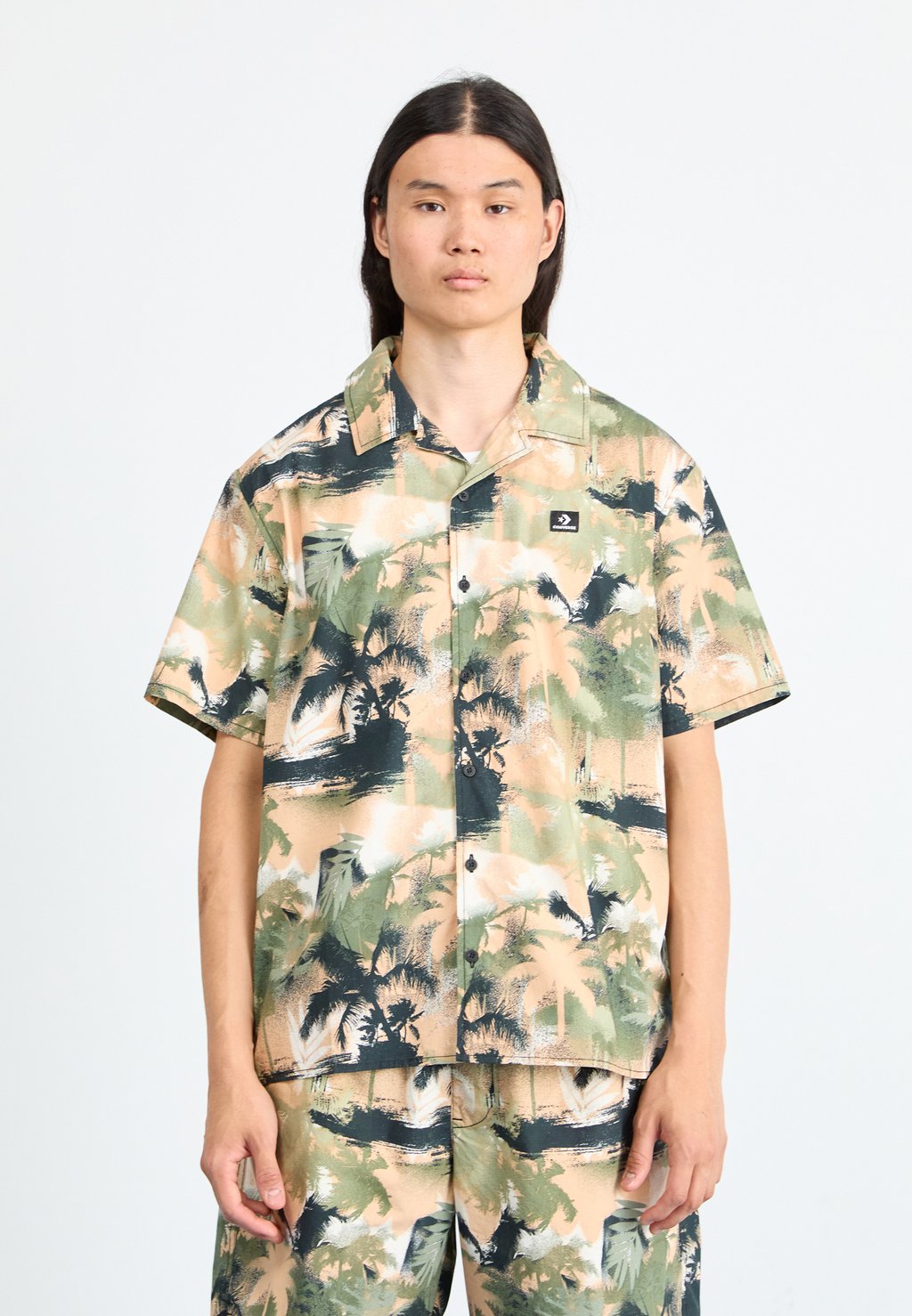 

Рубашка FESTIVAL SHORT SLEEVE BUTTON DOWN Converse, мультиколор