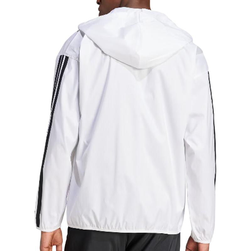 Adidas Незаменимая куртка мужская белая, White — фото 4