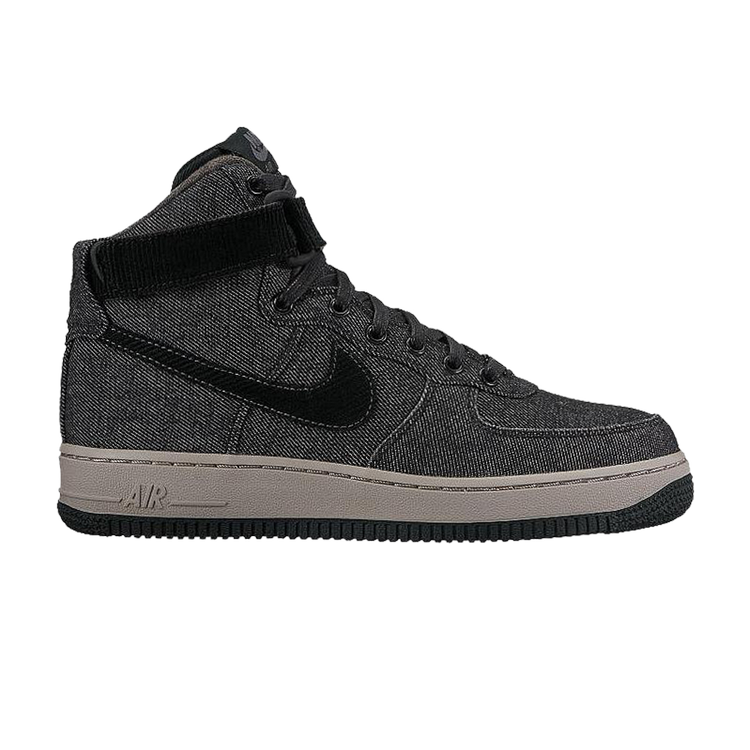 

Кроссовки Nike Wmns Air Force 1 High SE 'Black Grey', черный