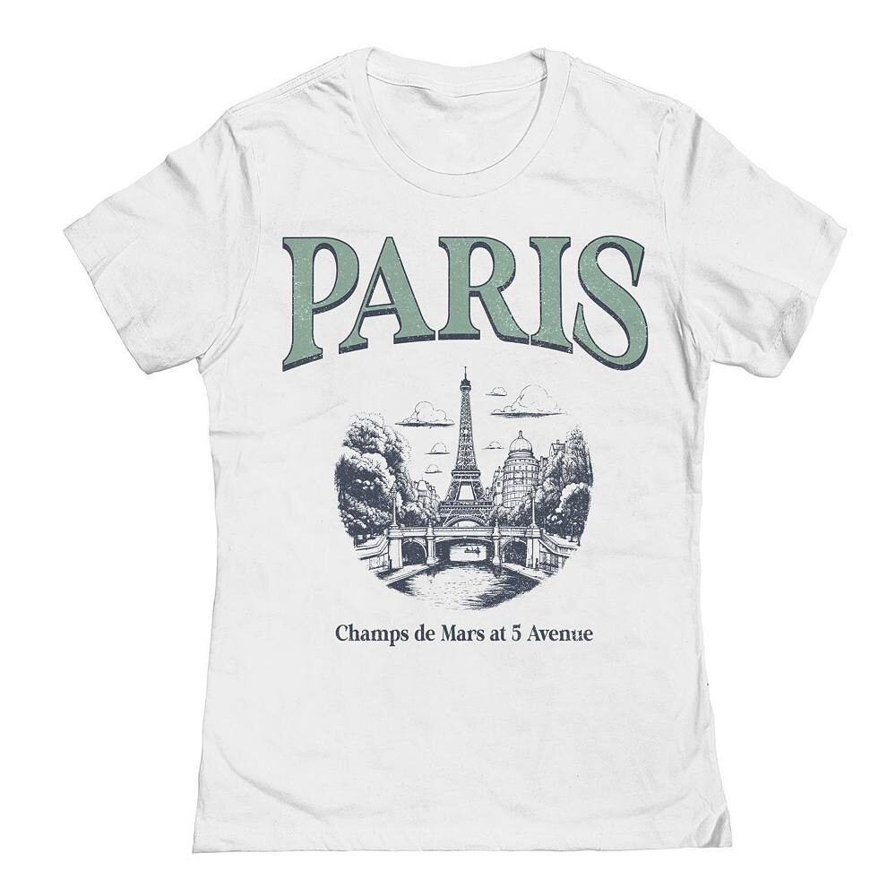 

Футболка с рисунком Paris Sage для юниоров Licensed Character, белый