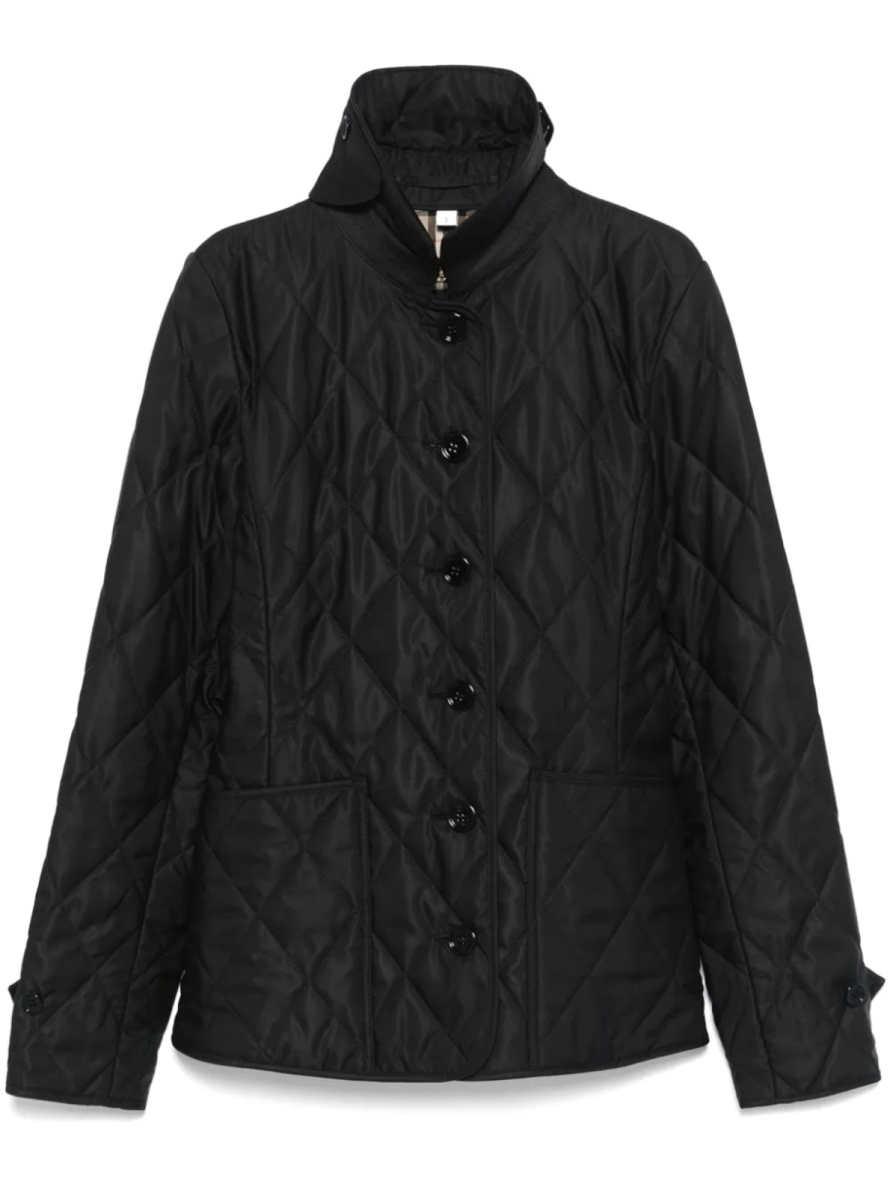 

Burberry стеганая куртка, черный