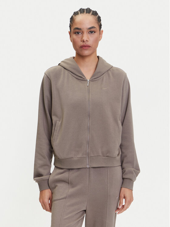 

Свободный крой толстовки Chill Terry FN2415 Nike, коричневый