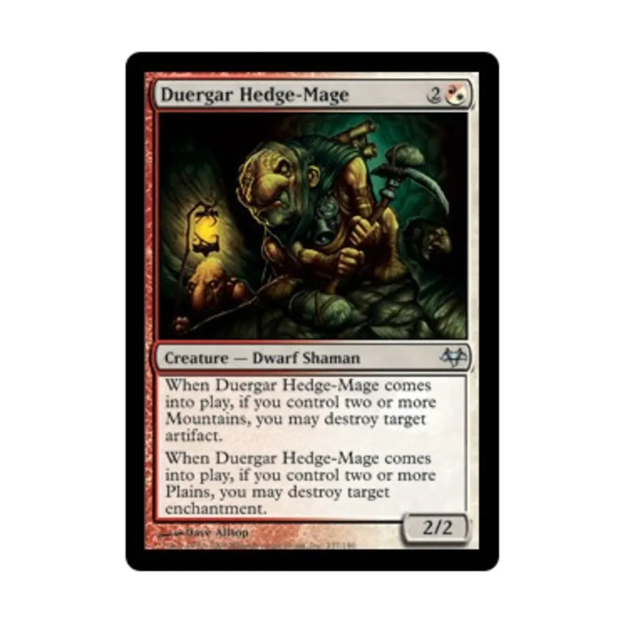

CCG Дуэргар-хедж-маг (U), MTG - Eventide
