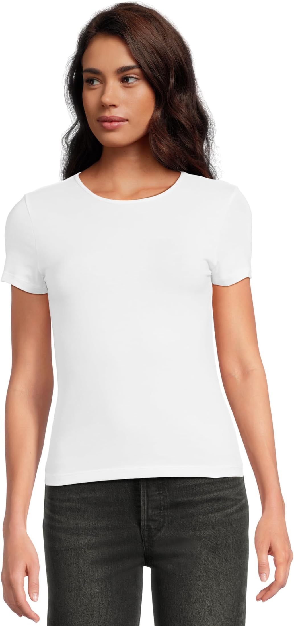 

Футболка Lilla P Short Sleeve Crew Neck, белый