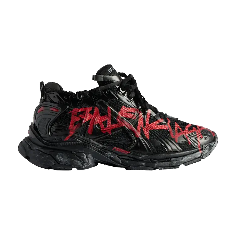 

Кроссовки Balenciaga Runner Sneaker, черный