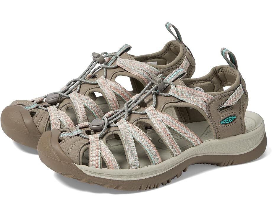 

Сандалии KEEN Whisper, цвет Taupe/Coral