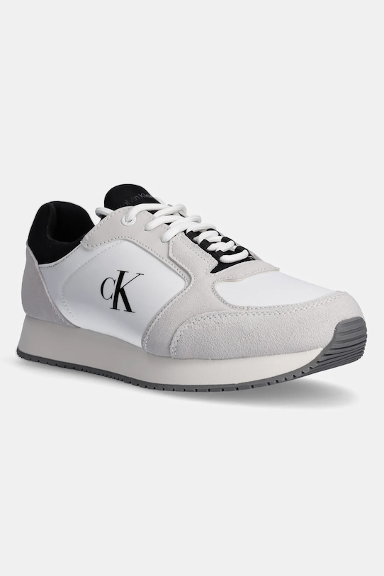 

Кроссовки Retro Sock Runner MG WMM Calvin Klein Jeans, белый