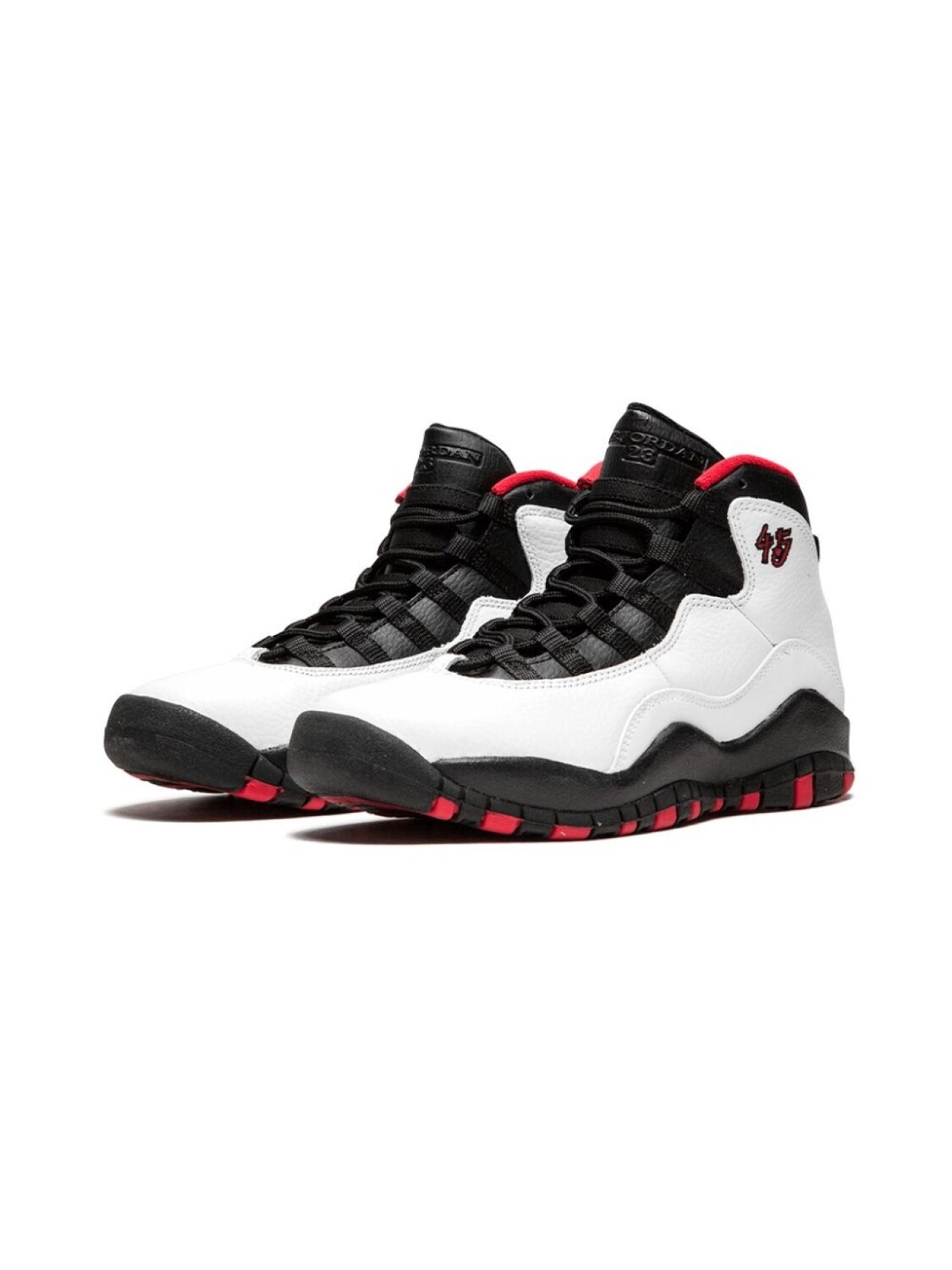 Jordan кроссовки Air Jordan 10 Retro, белый — фото 2