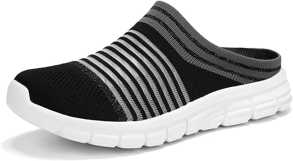 

LLTMALL Мужские и женские слипоны без задника, закрытый носок, мюли, садовые сабо, тапочки, черный