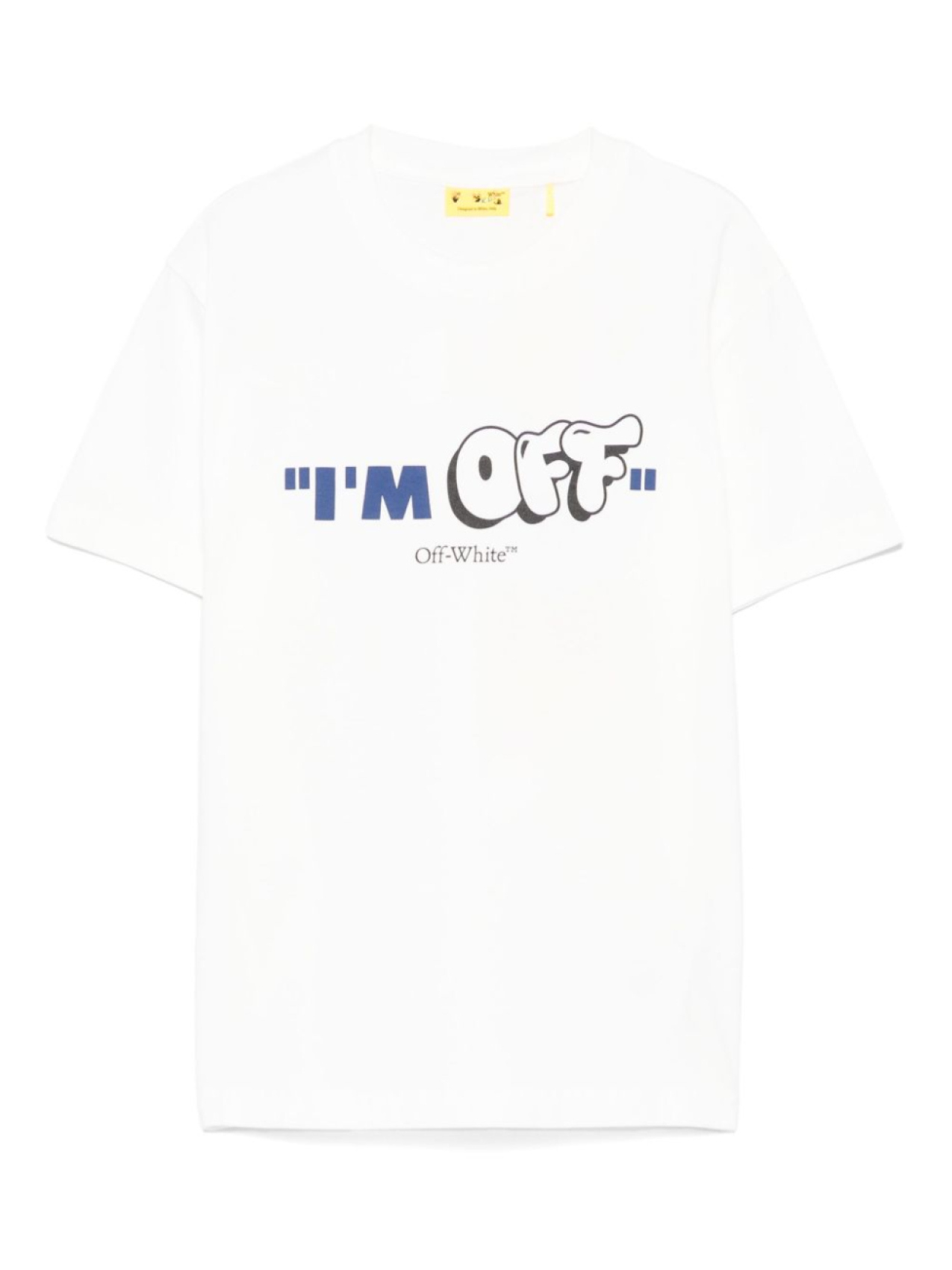 

Off-White Kids футболка с логотипом, белый