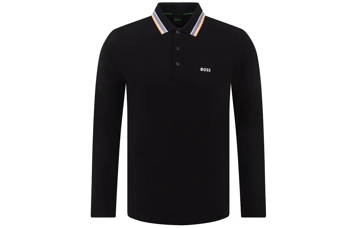 

Мужская рубашка поло HUGO BOSS, Черный