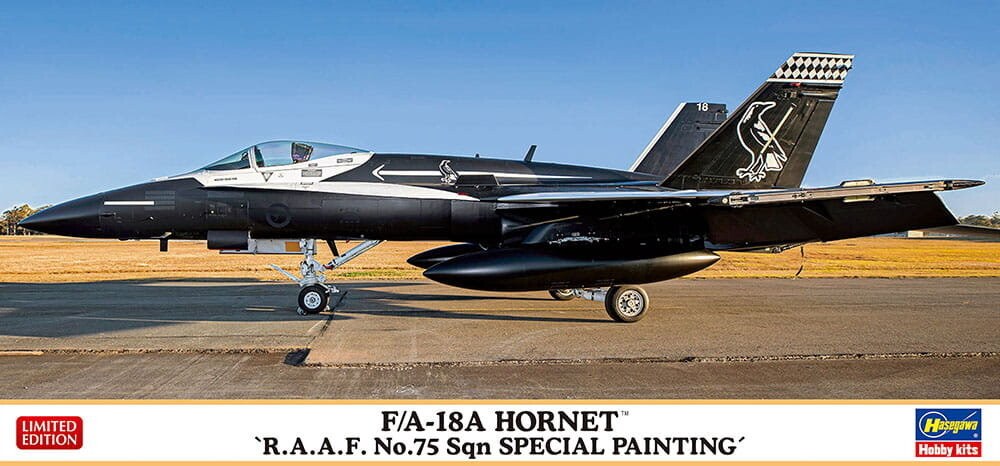 

F/A-18A Hornet (75-я эскадрилья RAAF) 1:72 Hasegawa 02411