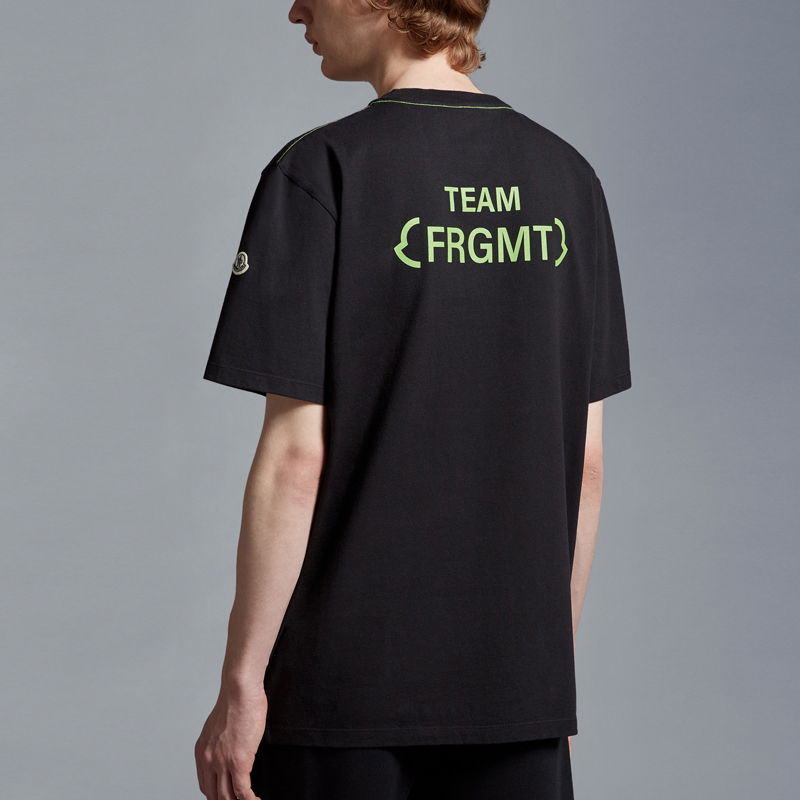 Футболка X FRGMT SS23 Unisex Black Moncler — фото 4