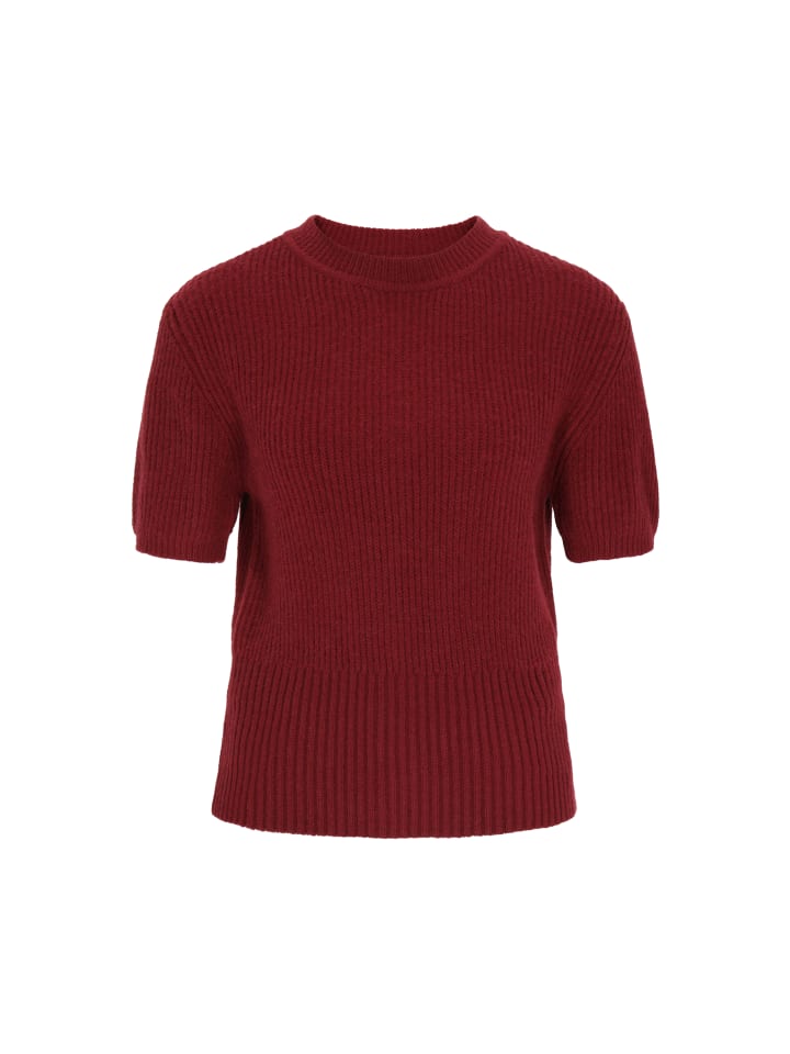 

Женский свитер бордового цвета DreiMaster Vintage