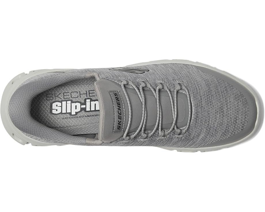 Кроссовки SKECHERS Glide-Step Zefyr Hands Free Slip-in, цвет Gray — фото 2