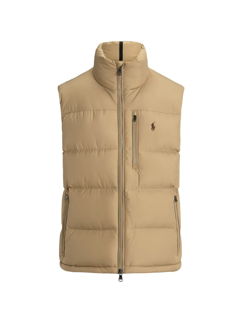 Пуховый жилет с застежкой-молнией Polo Ralph Lauren, нейтральный