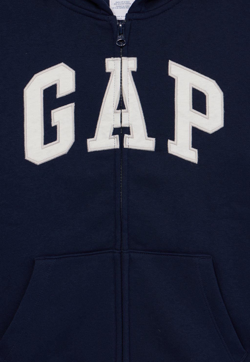 Толстовка на молнии HERITAGE BOYS GAP, темно-синий — фото 3