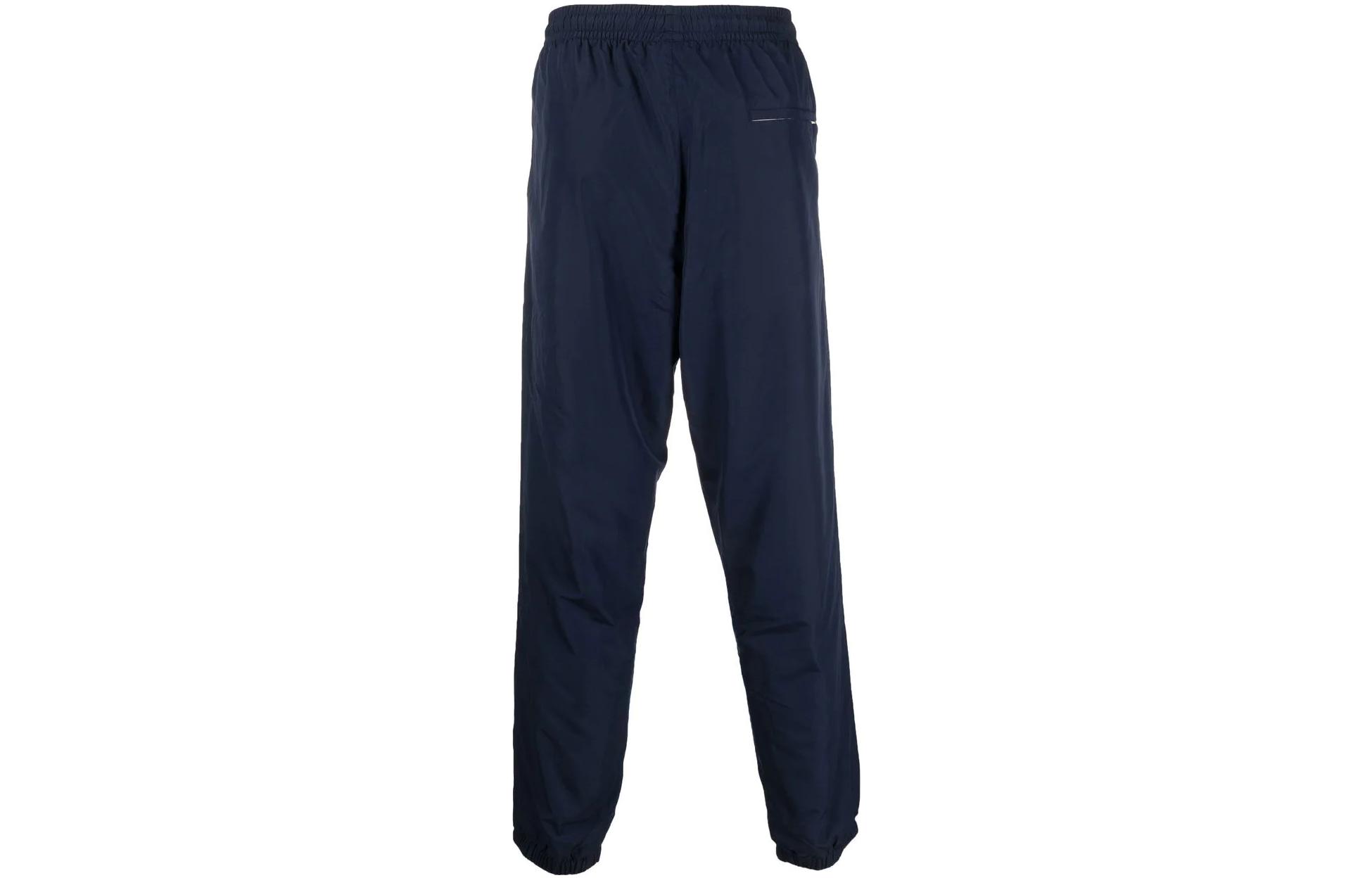 Crocodile Logo patch Fleece Track Pants LACOSTE, синий — фото 3
