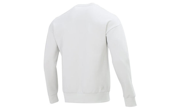 Толстовка Men's adidas St Crewgfx Swt Long Sleeves Round Neck Pullover Gray White, белый — фото 2