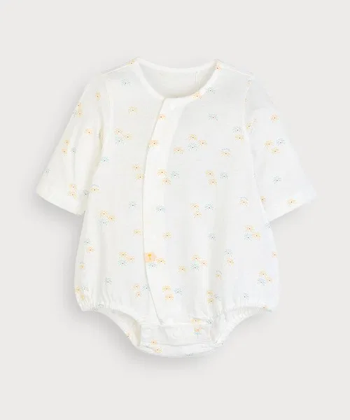 【mini moi】【комплект из 2 предметов】Боди с рукавами 7/8 и нагрудник Summer Spark — фото 3