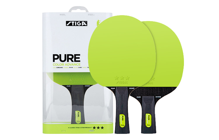 

Stiga Настольный теннисный ракетка унисекс из чистой древесины грейпфрутово-зеленый