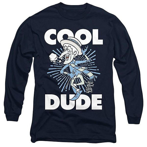 

Футболка с длинным рукавом The year without a santa claus cool dude Licensed Character