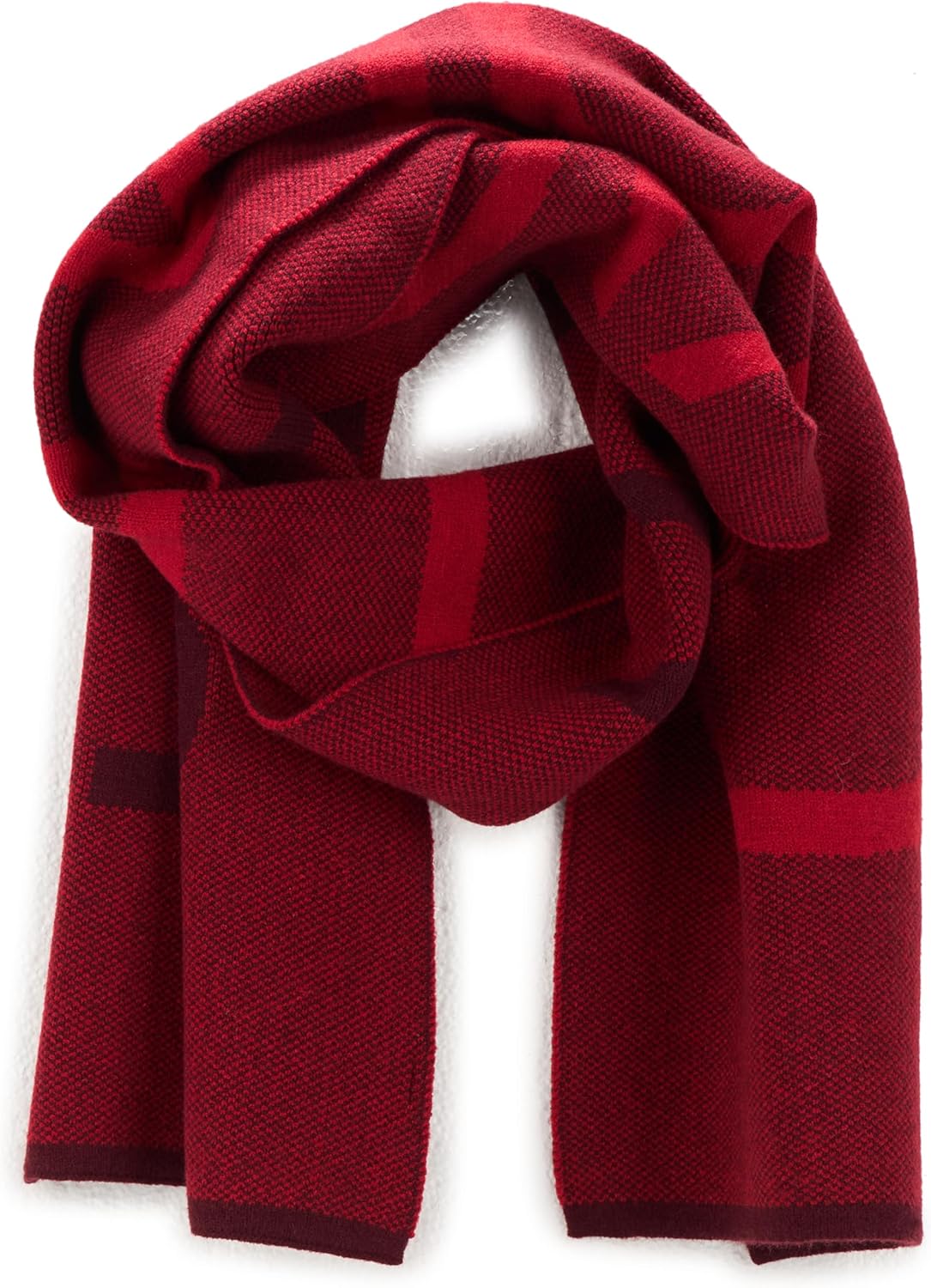 

Женский мягкий шарф-шарф с логотипом Calvin Klein Birdseye для холодной погоды, Rhubarb