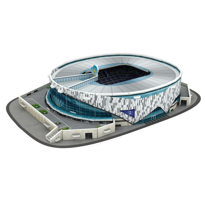 

Мини-футбольный стадион - TOTTENHAM - Tottenham Hotspur FC - 3D пазл 27 деталей HABARRI