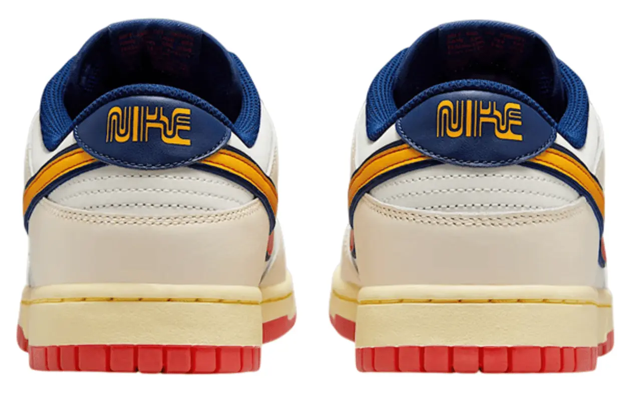 Кроссовки Nike Dunk Low Retro Lettering, кремовый — фото 4
