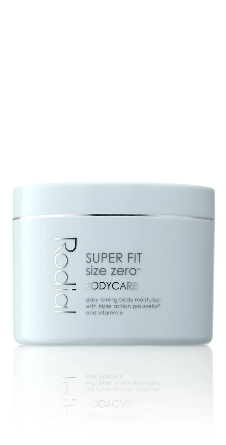 Увлажняющий крем Rodial Super-Fit Size Zero, 10,1 жидких унций (300 мл) - тонизирующий и улучшающий текстуру крем для тела - экстракт цветка лотоса для укрепления кожи - легко впитывается