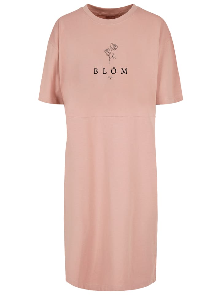 

Короткое платье F4NT4STIC Oversize Kleid Blóm Rose, цвет duskrose