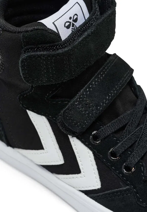 Кроссовки высокие Hummel Slimmer Stadil High Jr, черный — фото 4