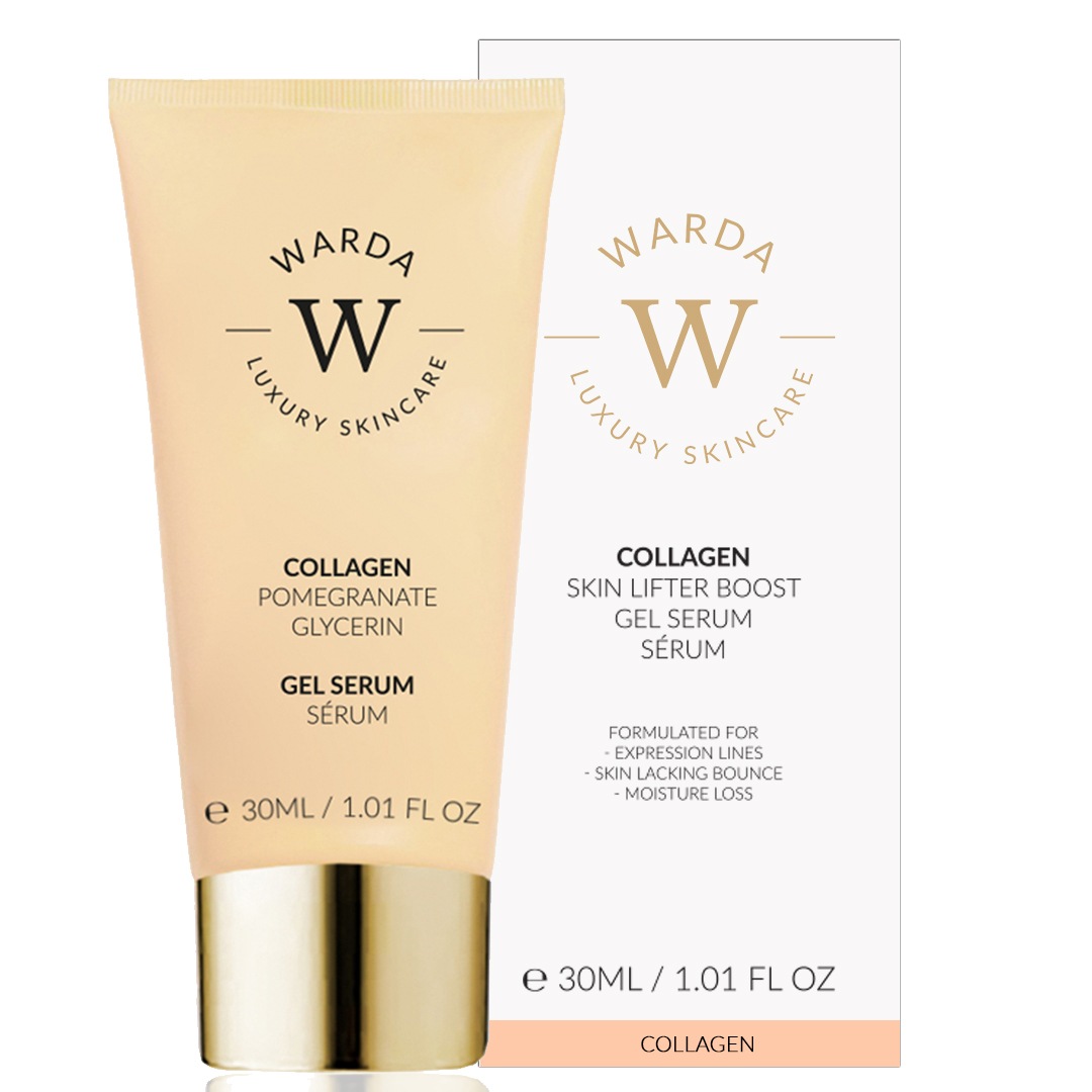 

Сыворотка для лица collagen serum Warda, количество 1 шт.