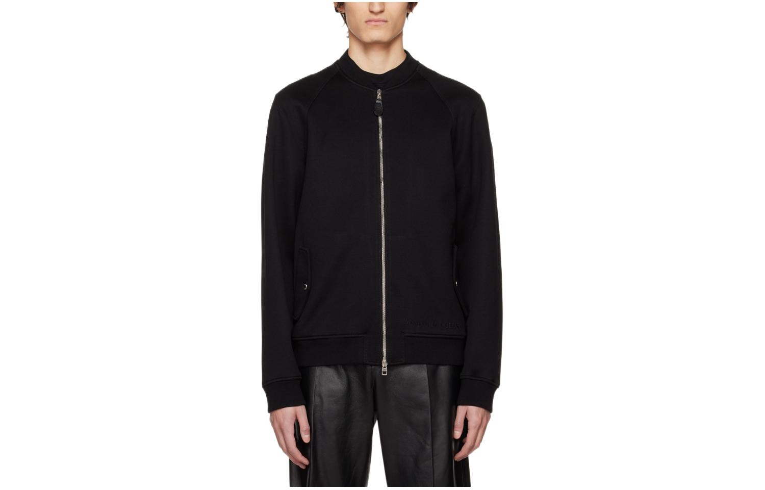 

Куртка мужская черная Alexander McQueen, Черный, Куртка мужская черная Alexander McQueen