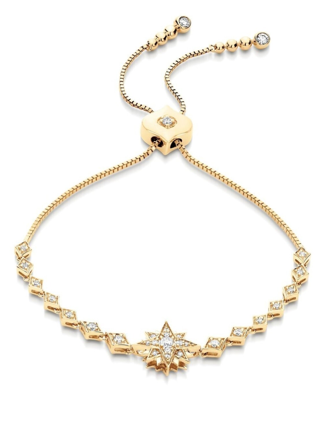

Браслет Isadora Starburst Bolo из желтого золота Sara Weinstock, золотой