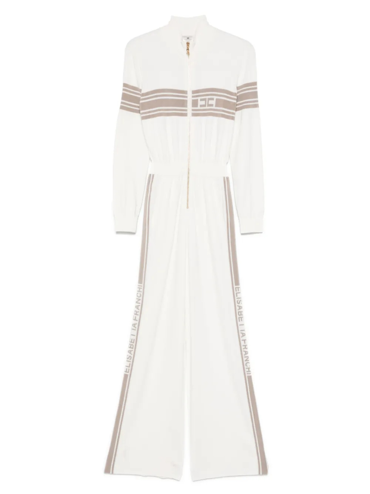 

Комбинезон Elisabetta Franchi с логотипом, белый
