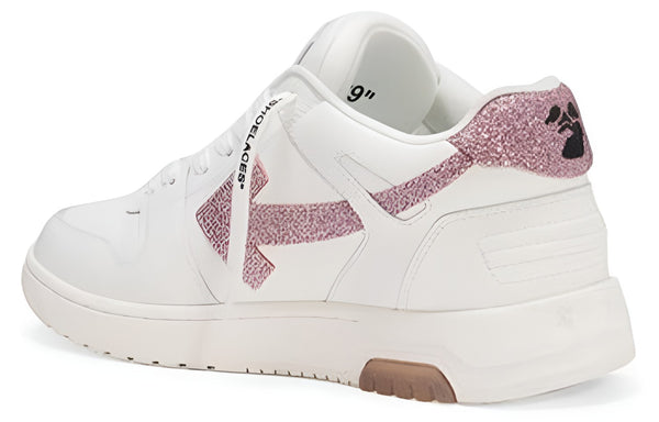 Кроссовки out of office low-top sneaker 'pink white' Off-White, розовый — фото 3