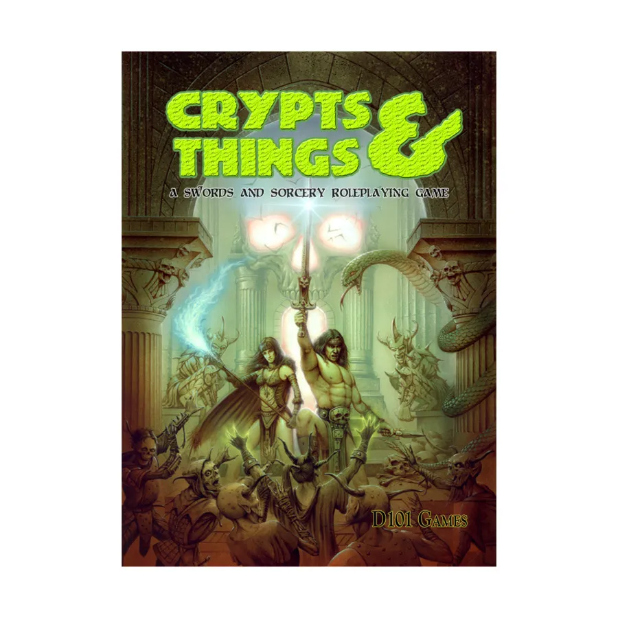 

Crypts & Things Remastered (POD, Black and White), Crypts & Things (Swords & Wizardry), твердый переплет