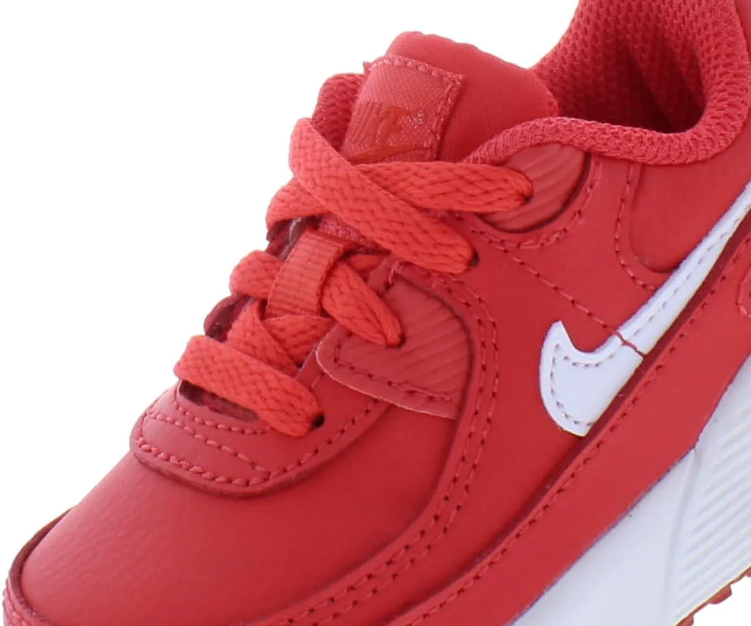 Кроссовки Nike Kid's Air Max 90 LTR, красно-белый — фото 2
