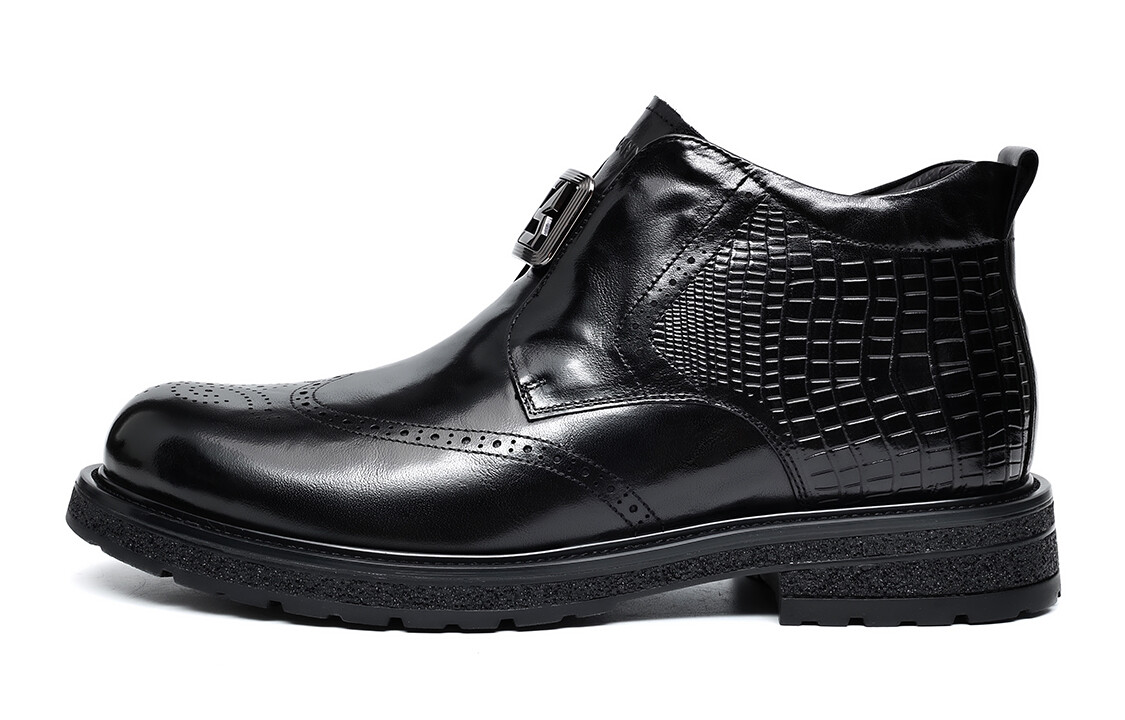 

Мужские туфли CВ°BANNER Men's Casual Shoes Men Mid-Top Black