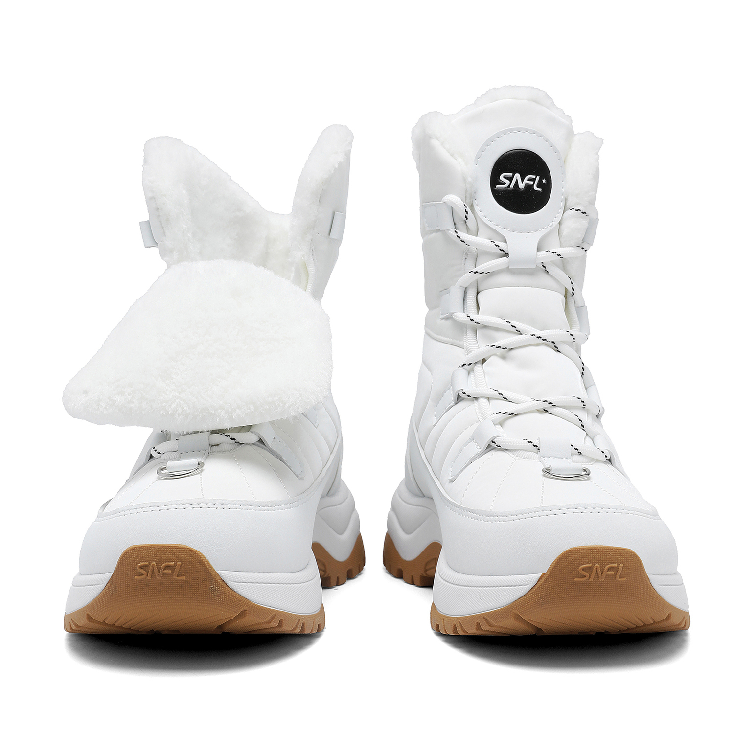 

SNOW FLYING Зимние тактические ботинки Короткие снежные ботинки Унисекс Белый цвет В коробке, цвет White (Box)