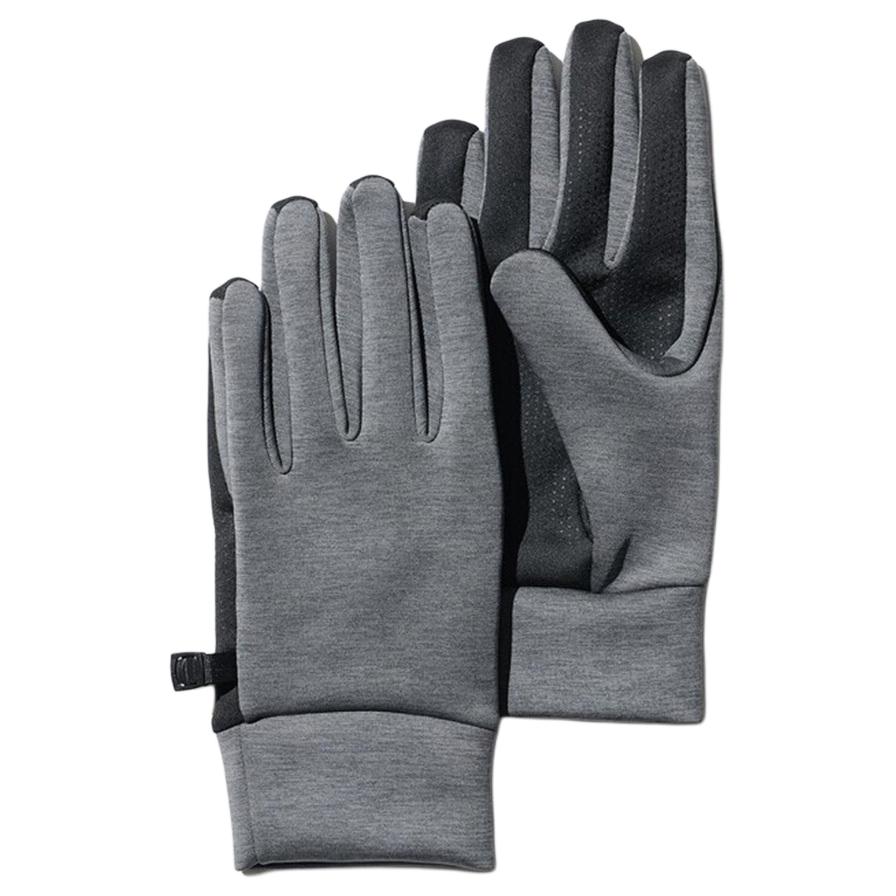 

UNIQLO Трикотажные перчатки из полиэстера эластана и вискозы унисекс серые, Gray