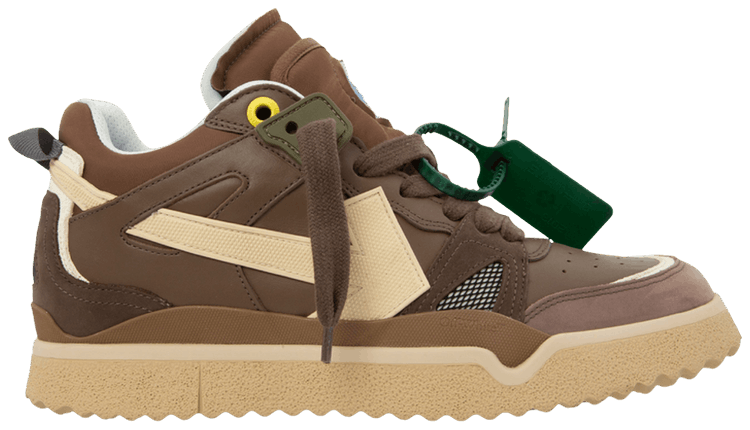 

Кроссовки Off-White New Mid Sponge 'Brown Beige', коричневый