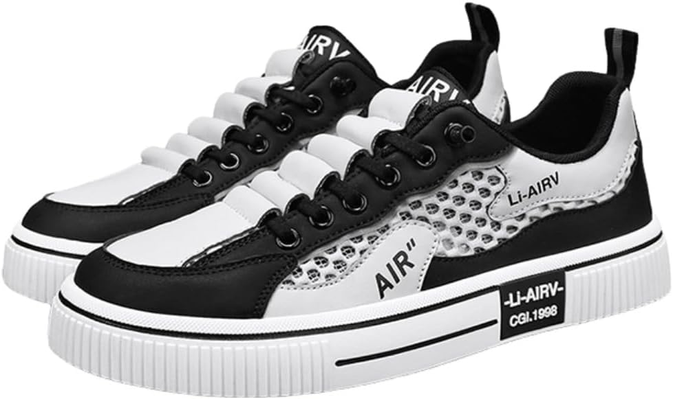 

Мужские кроссовки с дышащей сеткой для летнего бега, с нескользящей подошвой, разноцветная, удобная, с толстой подошвой Lexamen