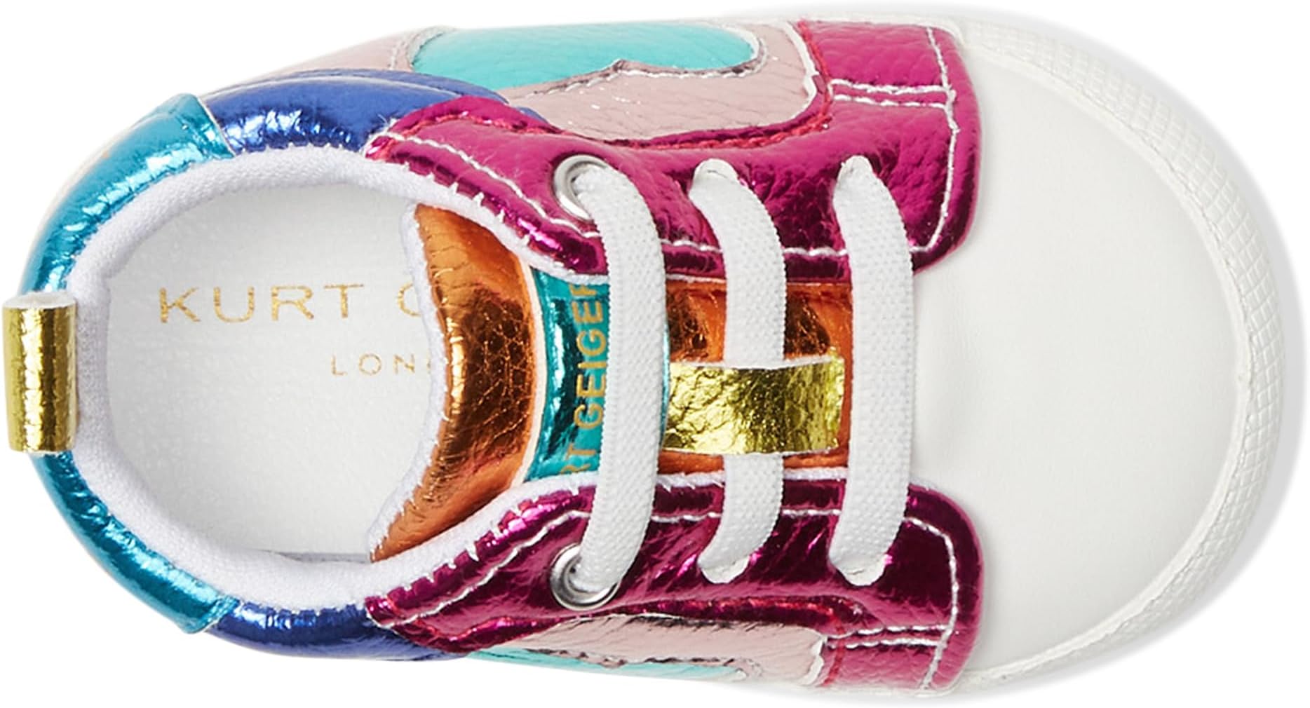 Кроссовки Kurt Geiger London Kids  Baby Luckson Heart, Multi — фото 2