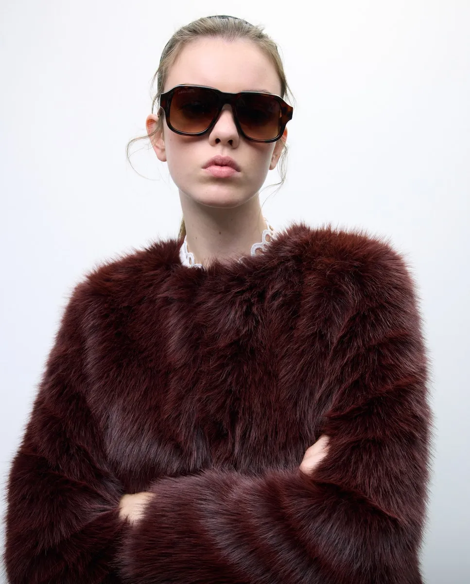 

Женская куртка с коротким воротником Tintoretto, бордовый