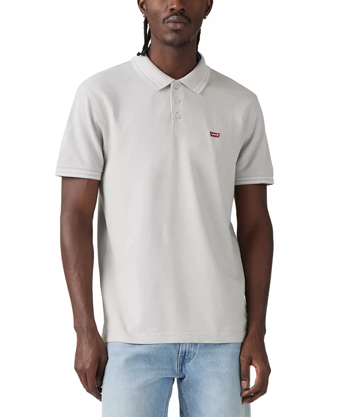 

Мужская рубашка-поло Housemark Regular Fit с коротким рукавом Levi's, серый