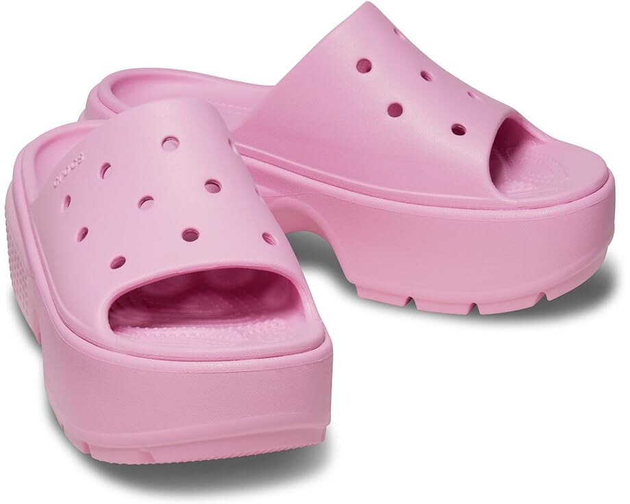 

Туфли Crocs Stomp Slide, цвет Pink Tweed