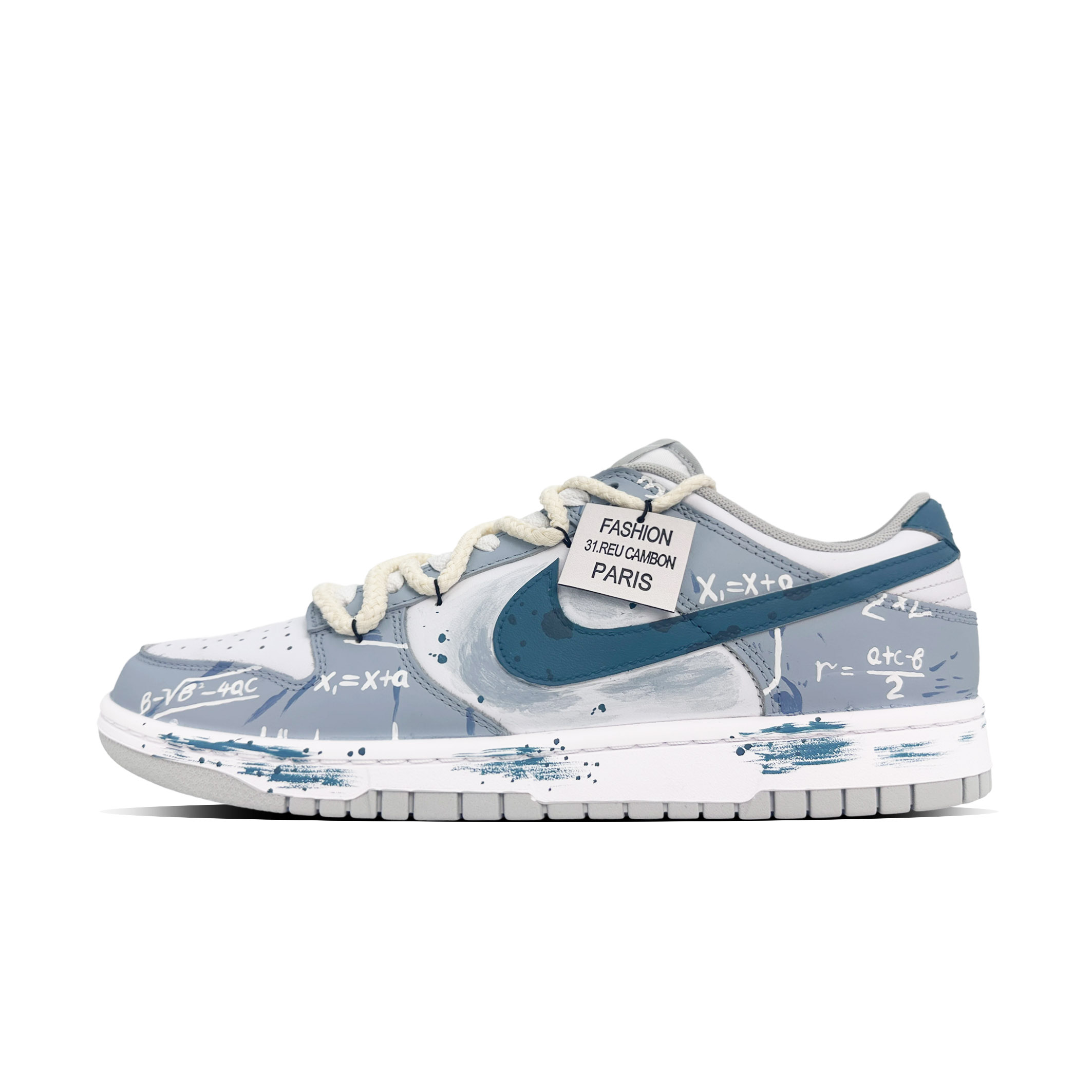 

Nike Кроссовки для скейтбординга Dunk Coverage Low-Top, синие, мужские